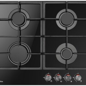 Εστία Αυτόνομη Υγραερίου Amica PGCA6100APB Black