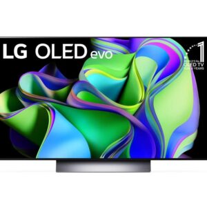 TV LG 48", OLED48C31LA, OLED, UltraHD, Smart TV, Wi-Fi, 100Hz