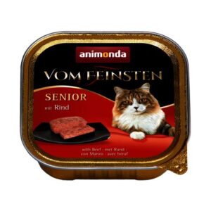 Υγρή Τροφή Animonda Vom Feinsten Senior Cat Beef 100g