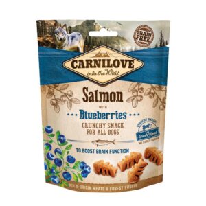 Λιχουδιές Σκύλου Carnilove Fresh & Crunchy Salmon & Blueberries 200g