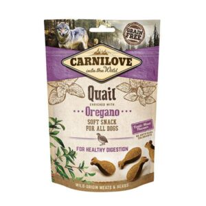 Λιχουδιές Σκύλου Carnilove Quail & Oregano 200g