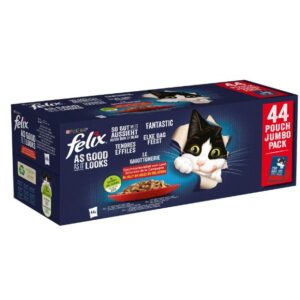 Υγρή Τροφή Γάτας Purina Felix Fantastic Mix 44 x 85gr