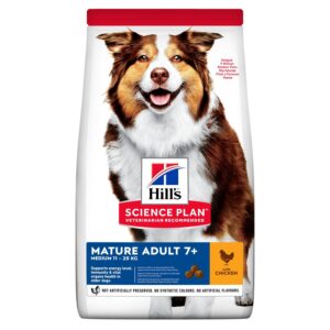 Ξηρά Τροφή Hill's Science Plan Mature Adult Medium 14Kg