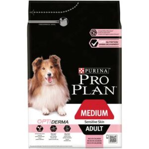 Ξηρά Τροφή Purina Pro Plan OptiDerma Medium Adult 3kg