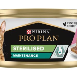 Υγρή Τροφή Purina Pro Plan Sterilised Pate Salmon & Tuna 85g