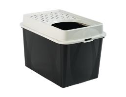 Τουαλέτα Γάτας Κλεστή Rotho Berty 57xΠ40xΥ40cm Black