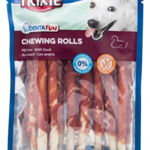 Λιχουδιές Trixie Dentafun Chewing Rolls Σκύλου με Πάπια 80gr