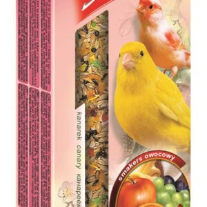 Τροφή Πτηνών Vitapol Smakers Flask Fruit for Canary 65g 2pcs