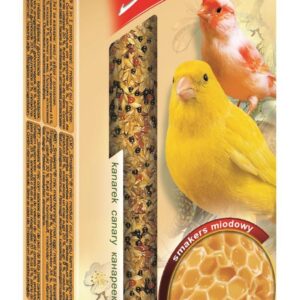Τροφή Πτηνών Vitapol Smakers Honey Flasks for Canary 60g 2pcs