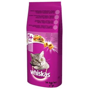 Ξηρά Τροφή Whiskas 1+ 14kg