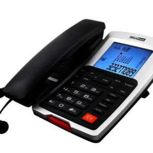 Ενσύρματο Τηλέφωνο Maxcom KXT 709 Black-Silver