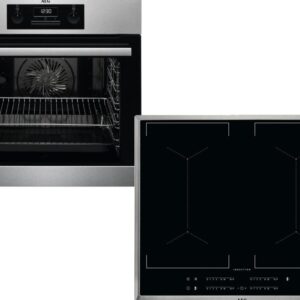 Set Εντοιχισμού AEG Φούρνος BES331010M + Εστίες Επαγωγικές IKE64450XB