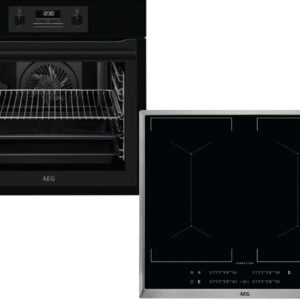 Set Εντοιχισμού AEG Φούρνος BES331110B + Εστίες Επαγωγικές IKE64450XB