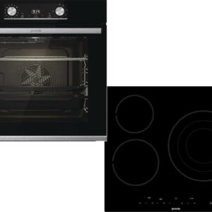Set Εντοιχισμού Gorenje Φούρνος BOSX6737E13BG + Εστίες Κεραμικές ECT63ASC