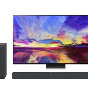 LG Set Home Cinema TV 55" 55QNED863RE + Soundbar LG S65Q 3.1 400W Black