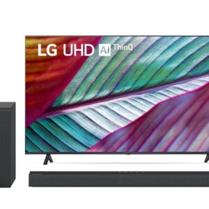 LG Set Home Cinema TV 75" 75UR78003LK + Soundbar LG S65Q 3.1 400W Black