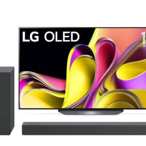 LG Set Home Cinema TV 65" OLED65B33LA + Soundbar LG S75Q 3.1.2 380W Βlack