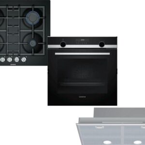 Set Εντοιχισμού Siemens Φούρνος HB578G0S6 + Εστία Υγραερίου EN6B6PB90 + Απορροφητήρας Μηχανισμός LB75565