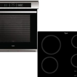 Set Εντοιχισμού Whirlpool Φούρνος AKZM 8660 IX + Εστία Κεραμική AKT801NE