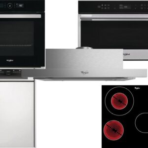 Set Εντοιχισμού Whirlpool Φούρνος AKZ9 6230 NB + Εστίες Κεραμικές AKT 8190 BA + Απορροφητήρας Συρόμενος AKR 749/1 IX + Φούρνος Μικροκυμάτων Εντοιχιζόμενος W7 MD440 + Πλυντήριο Πιάτων Εντοιχιζόμενο WSBO 3O23 PF X 45cm