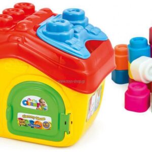 As Company Clementoni Baby Clemmy Farm House Basket with 15 Soft Blocks 1033-14754