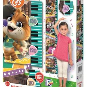 Clementoni 20336 Πάζλ 30τεμ. Αναστημόμετρο XXL 150CM (Περιέχει κόλλα στερεώματος) 44Cats