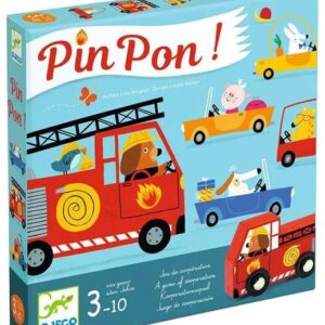 Djeco Επιτραπέζιο Παιχνίδι Pinpon! Dj08571 για 3+ Ετών