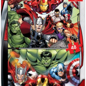 Educa 15932 Παζλ παιδικό 2x48τεμ. Marvel Avengers