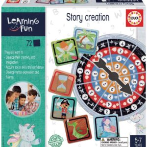 Educa 18840 Επιτραπέζιο Children Story Creation εκπαιδευτικό.Η μάθηση είναι διασκεδαστική. από 5+ Ετών