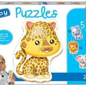 Educa 14197 Παζλ for babies 24monts Wild Animals