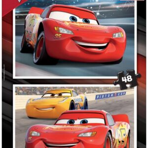 Educa 17177 Παζλ παιδικό 2x48τεμ. Disney Cars 3