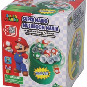Epoch Toys Super Mario Mushroom Mania – Balancing Game