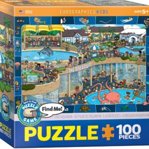 Eurographics Πάζλ 100τεμ. XXL κομμάτια 6100-0543 παιδικό  Crazy Aquarium