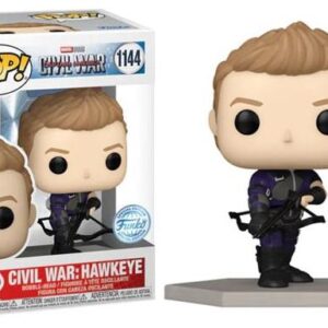 Funko Pop! Marvel: Captain America Civil War: Hawkeye (Special Edition) #1144 Bobble-Head Vinyl Figure