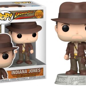 Funko Pop! Movies: Indiana Jones Raiders of the Lost Ark - Indiana Jones (with Jacket) #1355 Vinyl Figure