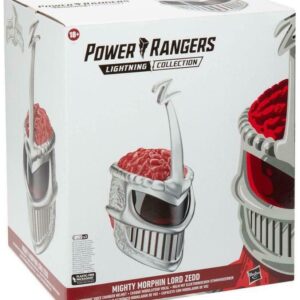 Hasbro Mighty Morphin Power Rangers Lightning Collection Electronic Voice Changer Helmet Lord Zedd F2274
