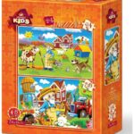HeiDi Art Πάζλ 24+35τεμ. XL 5567 Χαρούμενη Φάρμα