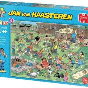 Jumbo Diset Παζλ 20063 Jan van Haasteren 360 κομμάτια The Petting Zoo από 7+ Ετών