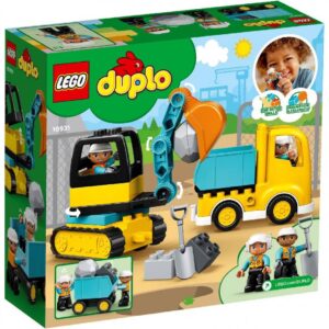 Lego Duplo 10931 Truck & Tracked Excavator