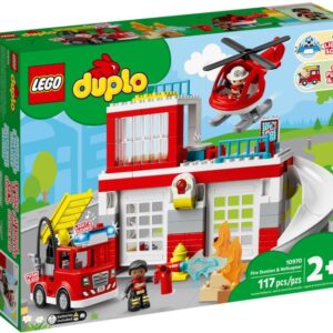 Lego Duplo Town 10970 Fire Station & Helicopter