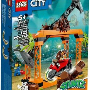 Lego City Stuntz 60342 the Shark Attack Stunt Challenge