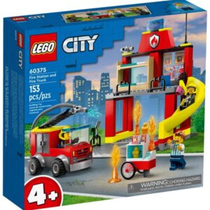 Lego City 60375 Fire Station and Fire Truck