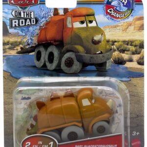 Mattel Αυτοκινητάκι Color Changers Baby Quadrotorquosar για 3+ Ετών HMD68