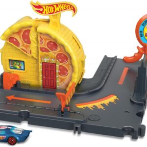 Mattel Πίστα Hot Wheels Speedy Pizza Pick Up για 4+ Ετών HKX44