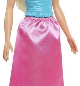 Mattel Barbie Κούκλα με Γαλάζιο-Ρόζ Φόρεμα για 3+ Ετών HGR01