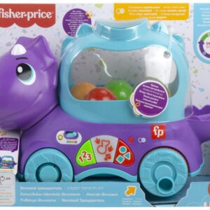 Mattel Fisher Price Little Dino Εκπαιδευτικό Συρόμενο Δεινοσαυράκι με Ήχους για 12+ Μηνών HNR55
