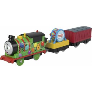 Fisher-Price Thomas  Friends Motorized Greatest Moment - Trains With 2 Wagons  (Hdy72)