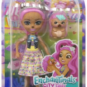 Mattel Κούκλα Enchantimals Hensley Hedgehog and Spiney για 4+ Ετών HKN13