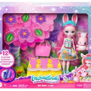 Mattel Κούκλα Enchantimals Bree Bunny and Twist για 4+ ετών HLK85