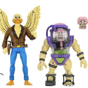 NECA Φιγούρες Δράσης  Teenage Mutant Ninja Turtles 2-Pack Ace Duck & Mutagen Man 18εκ. NECA54226
